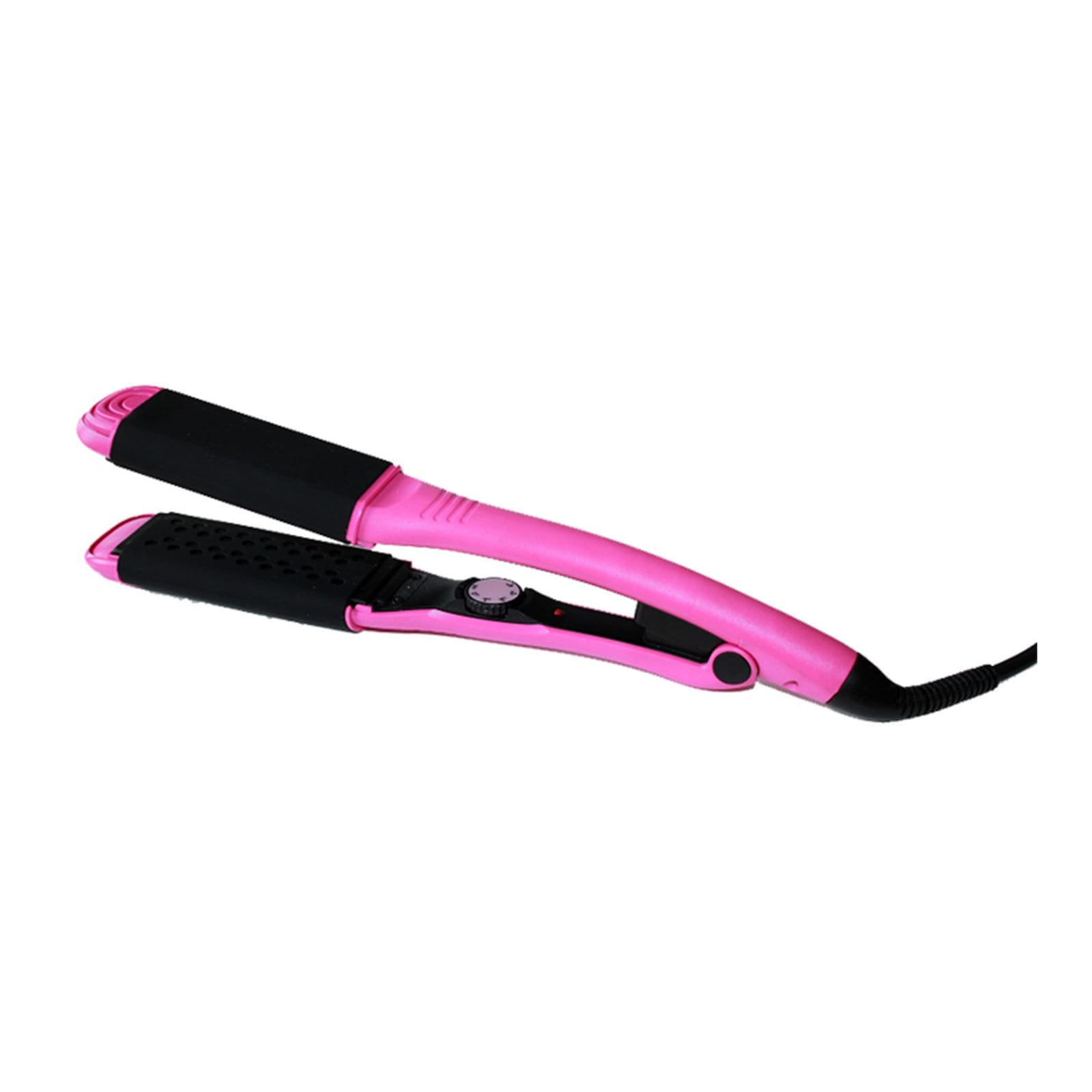 Steam Magic Styling Iron in pink, side view